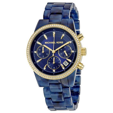 michael kors watvhes|michael kors blue watch.